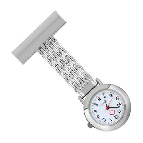 Gravírované pripínacie hodinky pre zdravotníkov