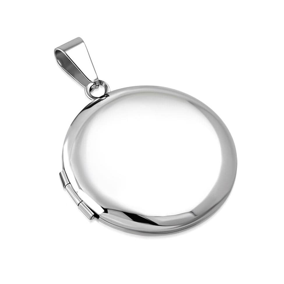 Prívesok s gravírovaním – otvárací medailón kruh